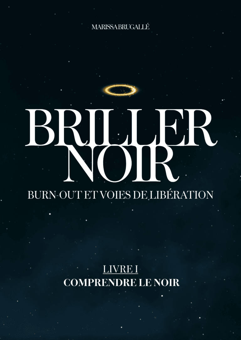 Image de couverture ebook briller noir : burn-out et voies de libération.